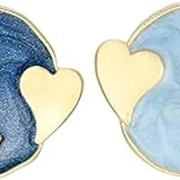 aeenioy Clip on Earrings for Non Pierced Ears, Ear Cuffs Without Piercing, Sun Moon Ear Clip for Women, Non Pierced Clip On Ear Clip, Ear Cuffs for Party, Dating, Gifts, Cuff Earrings for Wome-picture-35