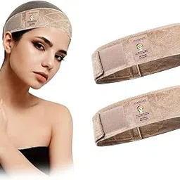dreamlover Wig Grip, Wig Grip Bands for Keeping Wigs in Place, Wig Grip Headband, Tan, 2 Pack-picture-12