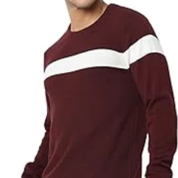Cotton Round Neck Full Sleeves Sweater For Men-image-56