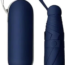 infispace 5-Fold Manual Pocket Umbrella | Mini Umbrella with Case Cover-picture-31