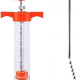 Birds min World Feeding Needle and Syringe Kit | Curved Needles | Ball Tip | 20 ml Syringe | Stainless Steel | for Finch Canary Lovebirds Budgies Cocktail and Hamster. (Syringe with 1 Needle)-image-8