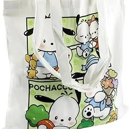 Tote Bag for Women Girls Canvas Hand Bag Kawaii Canvas Book Bag Casual Shoulder Bags Corduroy Tote Bag Gift for Girls-image-7