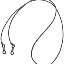 6xRhinestone Beads Chain Fashion Glasses Chain Holder for Women Black 60cm-image-2