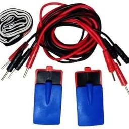 REBALANCE INDIA IFT Physiotherapy Set of 4 Wires 4 Pads and Straps Electrotherapy Pain Relief-picture-32