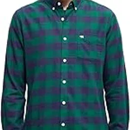 Men's Checkered Slim Fit Shirt-image-4