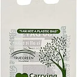 Truegreen Compostable Biodegradable Carry Bags By Packaging Solutions (50,11X13 Inches,1 Count,Multicolor)-picture-16