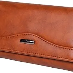 b4bags Wallet for Women | Ladiesn Travel Purse | Clutch for Daily Use(TAN)-picture-37