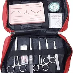 Suture Practice Kit for Medical Students – Includes Practice Pad, Needles, Thread, and Tools for Surgical Training Suture Practice Kit Including Large Silicone Suture Training Practice Pad-picture-54