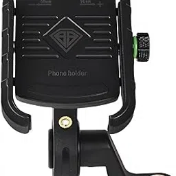 MOTOLURGY Jaw-Grip Mobile Phone Holder for Bikes, Motorcycle, Scooter, Bicycles | Maps Navigation with 360° Rotation Phone Mount-picture-39