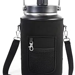 1 Gallon Jug Holder Compatible with Yeti/RTIC One Gallon Jugs, Carrier/Pouch Sleeve for Outdoor Camping, Hiking,Gym image 1