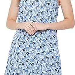 clovia Women's Rayon Floral Printed Short Nightdress-picture-17