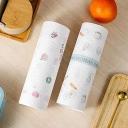 SHIPPLIER® Printed Kitchen Tissue Roll – Super Absorbent Multipurpose Household Disposable Paper (Multi Printed Pack of 2)-picture-20