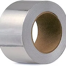 True-Ally ALUMINIUM FOIL SELF ADHESIVE TAPE 72mm / 3 inch X 20 Mtr pack of 1-image-92