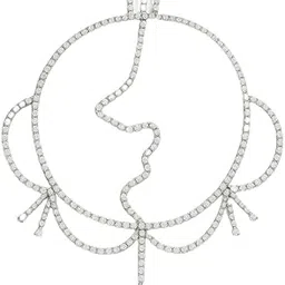 mukutique Crystal Rhinestone Head Chain, Bridal Hair Accessory, Wedding Headpiece with Teardrop Detail-picture-43
