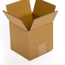 JIA INDUSTRIES 3 Ply Corrugated Golden Box/Shipping Boxes/Packaging Boxes (5 X 4.5 X 3.5 Inch; Brown) - Pack of 10 Boxes image 1