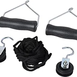 TYCOON PHYSIO SOLUTIONS Shoulder Exercise Pully Strength, Mobility, And Pain Relief Body Massager Comprehensive And Effective Shoulder Exercise Routine (Black)-picture-12