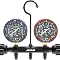NAVAC NMG12A - Pro Manifold Gauge, Analog (R-454B, R-32, R-410A, R-22; A2L Compatible)-picture-29