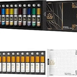 Noorson Ibadat & Classic Attar Perfume Gift Set – Alcohol-Free, Long-Lasting Fragrance – 20 x 6ml (Set of 2)-picture-24