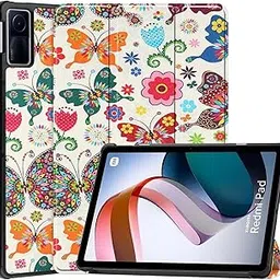 ProElite Slim Trifold Flip case Cover for Redmi Pad 10.6" Tablet, Butterfly-picture-10