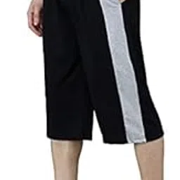 netclick Cotton Blended Regular Fit 3/4th Capri for Men-picture-47