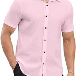nosequeen Men's Textured Summer Shirt | Shirt for Men Half Sleeve-picture-31