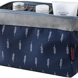 TAGPR Cosmetic Toiletry Makeup Vanity Shaving Household Grooming Travel Storage Organizer Bags Pouch kit Pack for Men Women Girls Travel (Blue Tree Pouch)-picture-29