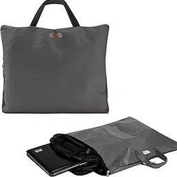 PHILLIN Messenger Shoulder Bag Cover Waterproof, Laptop Bag's Rain Case Protection with Carrying Pouch, Office Bag Rain's Covar Waterproof Pu Material - Grey-picture-54