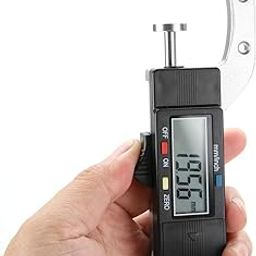 generic S.D Enterprises Mini Digital Thickness Gauges Horizontal Electronic 0-25mm Caliper Measuring Tool Meter Vernier Calibrator (black gauge 25mm)-picture-21