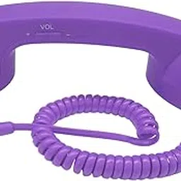 Club Bollywood®Retro Telephone Handset 3.5Mm Classic Mini for Mobile Phones Purple|Cell Phones & Accessories | Cell Phone Accessories |• Cell Phones & Accessories|1 Piece Telephone Et-picture-12
