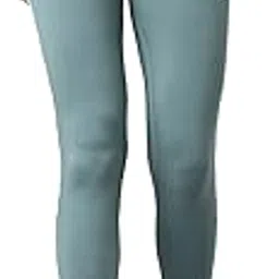 go colors Women's Mid Rise Cropped Length Skinny Fit Leggings image 1