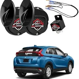 AUTOINNOVATION 12V Snail Electric Car Horn - Ultra Loud Air Horns for Scooters, Bikes, Trucks, and Vans (Pack of 2)-picture-11