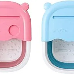 BNF Collapsible Foot Bath Basin Folding Foot Tub for Pedicure Foot Soak Dry Foot Pink |Health & Beauty | Nail Care Manicure & Pedicure | Spas Baths & Supplies-picture-15