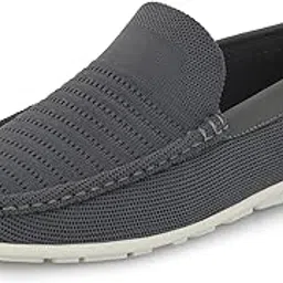 prolific Men's Casual Light Weight Knitted Loafers-picture-26