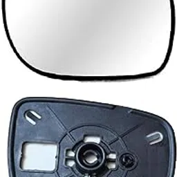 ORVM Side View Mirror Glass/Sub Mirror Plate compatible with Marut Suzuki Swift 3RD GEN VDI/ZDI/ZDI+/VXI/ZXI/ZXI+ 2018-2025 Year Model (MIRROR SHAPE 2, LEFT PASSENGER SIDE)-image-70