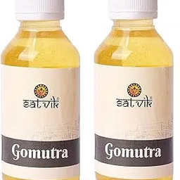 Satvik (Pack of 2) Gaumutra (Cow Urine) 100ml Pure desi Cow Urine for Pooja or to Drink-picture-18