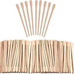 200 Pcs Wax Sticks, Waxing Stick Applicator for Eyebrow, Facial,Hair Removal, Wooden Wax Spatula for Beauty and DIY Waxing-image-0