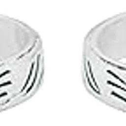 Silver Toe Rings For Women Pure Silver 925 - Heart Pattern | Chandi Bichiya | Adjustable Toe Rings - Gift for Wife-image-50