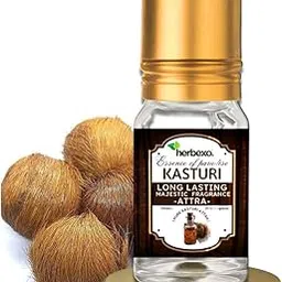 herbexo Kasturi Attar | Pure Musk Ittar for Pooja & Daily Fragrance | Alcohol-Free, Earthy, Long-Lasting Aroma-picture-46