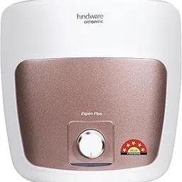 Hindware Smart Appliances | Espiro plus 10L | 2Kw | Glasslined Coated Tank | 5-Star Rating And Temperature Control Knob |Storage Water Heater (Geyser) White & Black-image-20