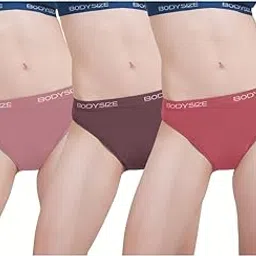 bodysize Women Mid-Waist Hipster Polyester Lycra Panties (AN37) (Sweat Proof, Soft Fabric for Extra Stretch) - Pack of 3-picture-13