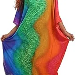 sun-rose fashions Laheriya rain drop printed beach kaftan caftan-picture-29