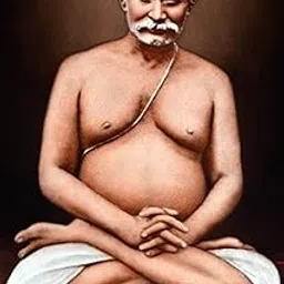 zig zag Shyama Charan Lahiri Mahasaya ji Photo Picture Frame Size Medium (13.5 x 9.5 inches, Acrylic Glass) Wall Mount-picture-60