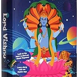 Toynama Educational Toys for Kids - Vishnu 100 Pcs Jigsaw Puzzles Ages 3+ | Cultural Interactive Learning with App image 1