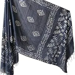 aripan Batik Print Linen Cotton Regular Wear Dupatta Full Casual Daily Use Chunni For Women and Girls Length 2.25m Width 70cm-picture-56