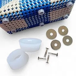 Plastic Wire Basket Button (Set for 8 Bag) Plastic Wire Basket Metal Bottom Buttons,Plastic Wire Basket Lock|Wire Basket-Plastic Wire Basket/Koodai| Plastic Wire Basket Materials |Basket Bottom Bush-picture-24