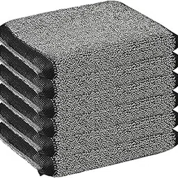 Little Life List - Steel Form Scrub Sponges, Scrubber Pad for Cleaning Kitchen, Utensils, Vessels, Tile and Car, Grey, Pack of 6-picture-21