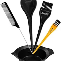 Ocean Professional Elite Hair Dye & Mixing Kit – 5-Piece Set with Tail Comb, Wide & Mini Dye Brushes, 250ml Mixing Bowl – 100% Virgin Material, Precision Application for Salon & Home Hair (Ocean Professional Elite Hair Dye & Mixing Kit – Pour Spout Edition)-picture-31