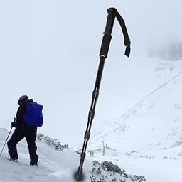 105cm Mountaineering Four Straight Shank Cane | Black | 105cm-picture-60