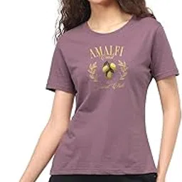 nobero Women's Graphic Print Regular Fit T-Shirt-picture-43
