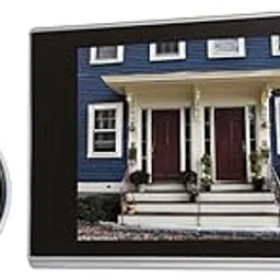 BAZPUR MART® Digital Door Camera 3.5inch LCD Color Sn 120 Degree Peephole Viewer Door Eye Viewer (Batteries are not Included)-image-29